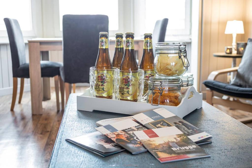 Charmant Appartement Met Zicht Damse Vaart @Brugge Zewnętrze zdjęcie